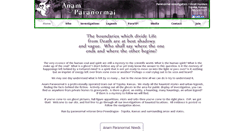 Desktop Screenshot of anamparanormal.com